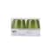 Celebrate It; 12 oz. Green with Gold Edge Plastic Wine Glasses , 4ct. by Celebrate It™; Category:Thanksgiving Party Supplies; Image:2
